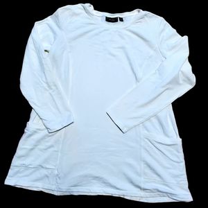 Susan graver weekender sweatshirt swing with pockets